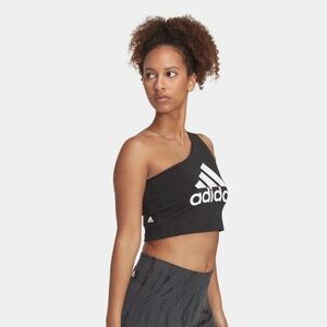 Adidas One-Shoulder Crop Top